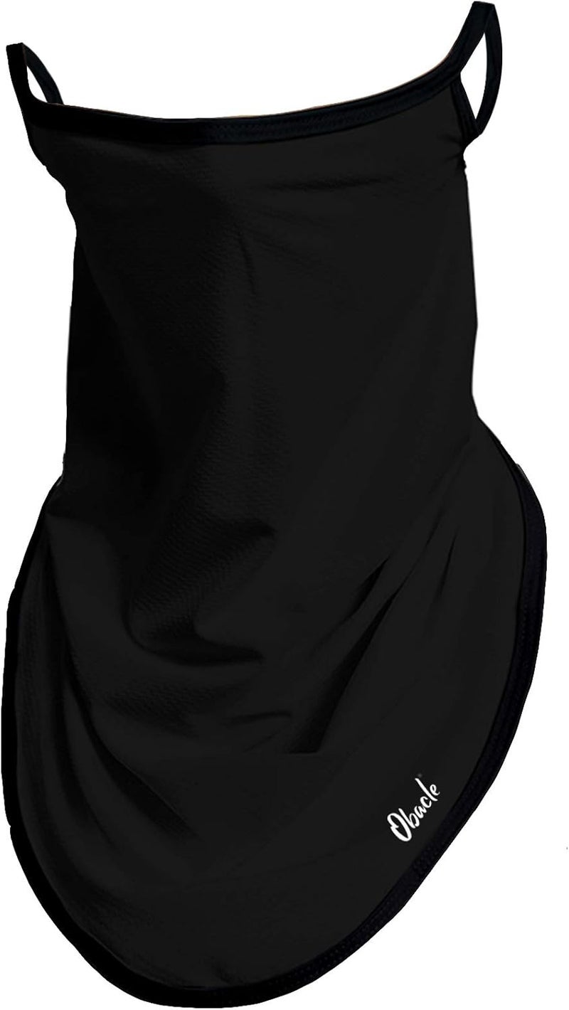 Obacle Bandana Face Mask with Ear Loops Neck Gaiter Face Mask Scarf Face Cover for Men Women - Image 1